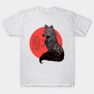 Midnight grumpy fox T-Shirt